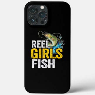 Case-Mate iPhone Case Reel Girls Fish Bass Fishing Funny Fisherwoman