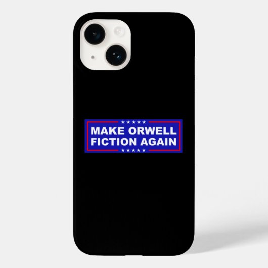 Coques Case-Mate iPhone Refaire D'Orwell De La Fiction (Verso)