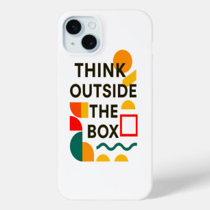Coque iPhone 15 Mini Réfléchissez à l'extérieur de la boîte