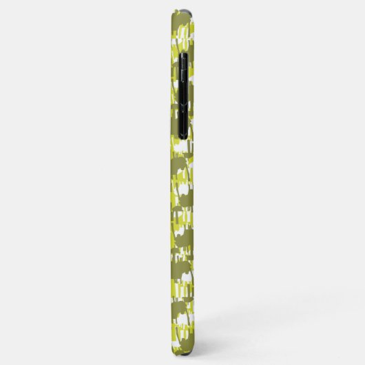 Coques Case-Mate iPhone REFLECTED TREE TRUNKS pixelat BY Masanser (Dos/Gauche)