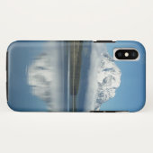 Coques Case-Mate iPhone Reflet du mont Moran dans le Grand Teton (Dos (Horizontal))