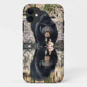 Etui iPhone Case-Mate Reflets d'ours noir