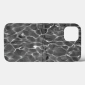 Coques Case-Mate iPhone Reflets lumineux sur l'eau : Noir & Blanc (Verso (horizontal))