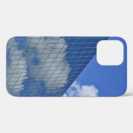 Coques Case-Mate iPhone Réflexion cloud dans Skyscraper (Verso (horizontal))