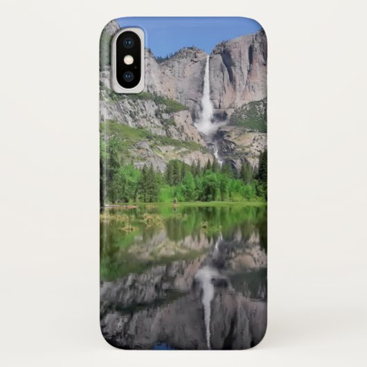 Coques Case-Mate iPhone Réflexion de Yosemite Falls (Dos)