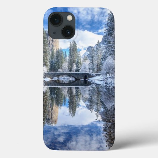 Coques Case-Mate iPhone Réflexion d'hiver chez Yosemite (Verso)