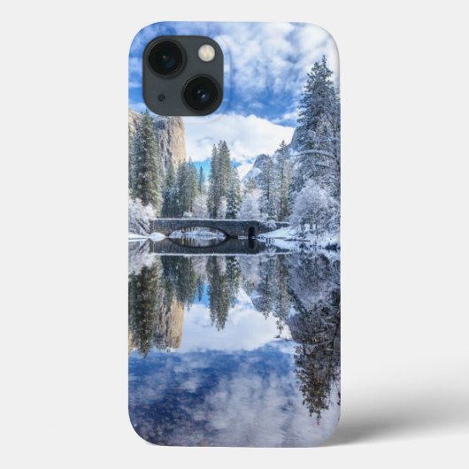 Coques Case-Mate iPhone Réflexion d'hiver chez Yosemite (Verso)