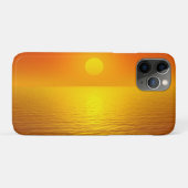 Coques Case-Mate iPhone Réflexion du coucher de soleil (Dos (Horizontal))