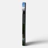 Coques Case-Mate iPhone Réflexion du lac Rainier avec Fleurs sauvages (Verso / Gauche)