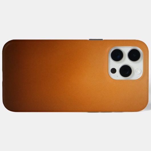 Coques Case-Mate iPhone Réflexion orange (Verso (horizontal))