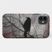 Coques Case-Mate iPhone Réflexions de Crow Crow (Dos (Horizontal))