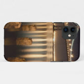 Coques Case-Mate iPhone Réflexions de nuit de pont de baie d'Oakland (Dos (Horizontal))