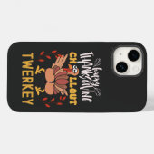 Coques Case-Mate iPhone Refroidissement bon thanksgiving twerky (Verso (horizontal))
