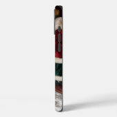 Coques Case-Mate iPhone Regal Christmas Teddy Bear Holiday Art Imprimer (Verso / Gauche)