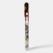 Coques Case-Mate iPhone Regal Christmas Teddy Bear Holiday Art Imprimer (Verso / Gauche)