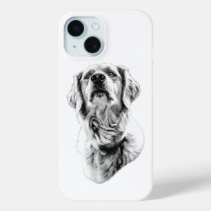 Coque Pour iPhone 15 Regard Amical, Toucher de Lumière du Jour