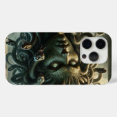 Coques Case-Mate iPhone Regard de Méduse Tête de Mort de Serpents (Verso (horizontal))
