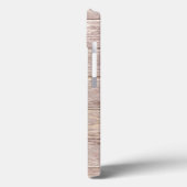 Coques Case-Mate iPhone Regard du bois rustique de silhouette de Nantucket (Verso / Gauche)