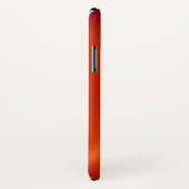Coques Case-Mate iPhone Regard orange en métal d'acier inoxydable (Dos/Droite)