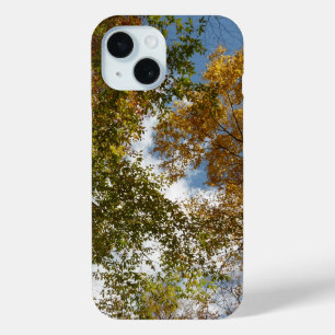Coque Pour iPhone 15 Regard sur les feuilles d'automne II Automne Natur