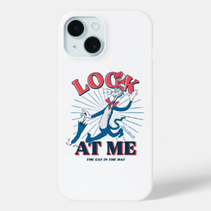 Coque Pour iPhone 15 Regarde-Moi Chat Dans Le Casquette