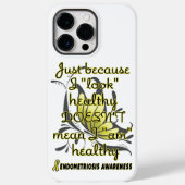 Coques Case-Mate iPhone "Regarde" santé/papillon...Endometriose (Verso)