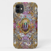 Coques Case-Mate iPhone Regardez dans kaléidoscope Elegant Monogramme (Dos)