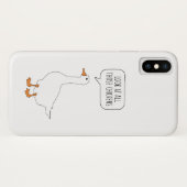 Coques Case-Mate iPhone Regardez Tous Ces Poulets Drôle Mème D'Oie De Chou (Dos (Horizontal))