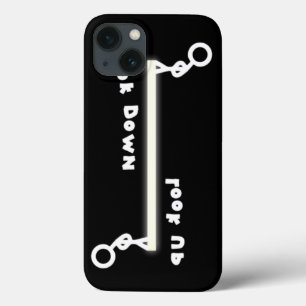 iPhone 13 Case Regardez vers le haut ou regardez vers le bas (& l