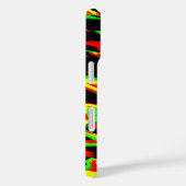 Coques Case-Mate iPhone Reggae Rasta Rastafarian Vert Rouge Noir (Verso / Droite)