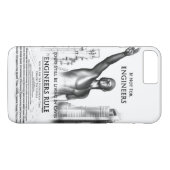 Coques Case-Mate iPhone Règle des ingénieurs (Dos (Horizontal))
