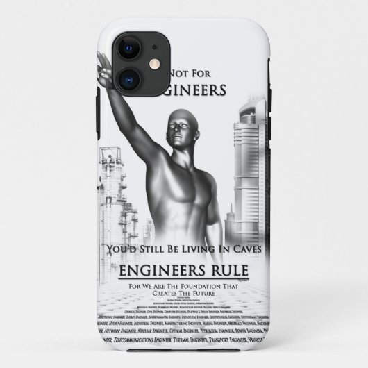 Coques Case-Mate iPhone Règle des ingénieurs (Dos)