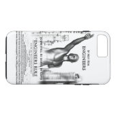Coques Case-Mate iPhone Règle des ingénieurs (Dos (Horizontal))