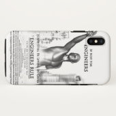 Coques Case-Mate iPhone Règle des ingénieurs (Dos (Horizontal))