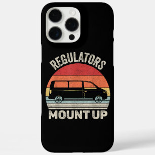 Coques iPhone 16 Pro Max Régulateurs vintages Rétro Monter Funny Maman