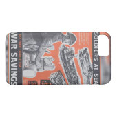 Coques Case-Mate iPhone Réimpression de l'affiche britannique de guerre. (Dos (Horizontal))