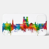Coques Case-Mate iPhone Reims France Skyline (Verso (horizontal))