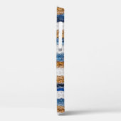 Coques Case-Mate iPhone Rein patchwork : jean recyclé tapis. (Verso / Gauche)