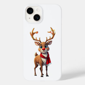Coque Pour iPhone 14 Reindeer Phone cover