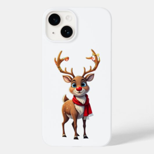 Coques Case-Mate iPhone Reindeer Phone cover (Verso)
