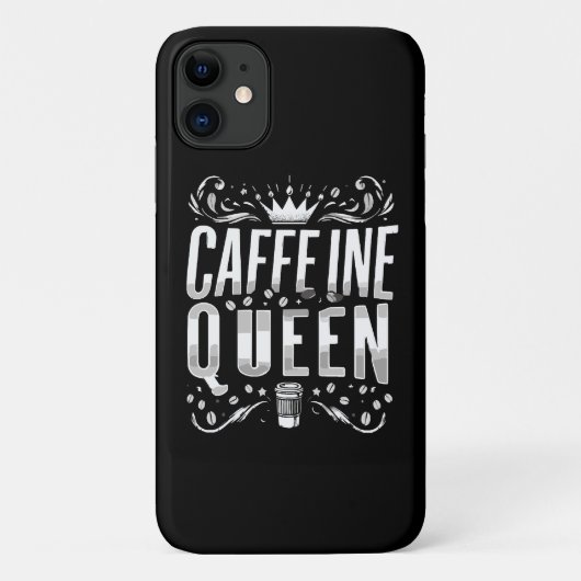 Coques Case-Mate iPhone reine de caféine (Dos)