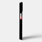 COQUES Case-Mate iPhone REINE DE CHAUSSURES BLANCHES AVEC MONOGRAMME ROUGE (Verso / Droite)