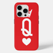 Coques Case-Mate iPhone Reine des cartes (Verso)