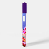 Coques Case-Mate iPhone Reine des coeurs sur un lit de Roses (Verso / Droite)