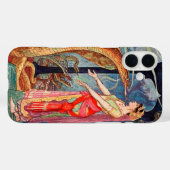 Coques Case-Mate iPhone Reine des serpents illustrée (Verso (horizontal))