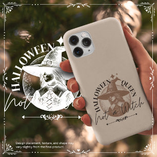Coque Pour iPhone 15 Reine d'Halloween, pas une sorcière