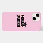 Coques Case-Mate iPhone Reine d'Halloween, reine d'Halloween rétro, art d' (Verso (horizontal))