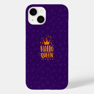 Coque Pour iPhone 14 Reine d'Halloween, reine d'Halloween rétro, art d'