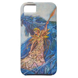 Coque Case-Mate iPhone 5 Reine du dragon bleu