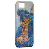 Coques Case-Mate iPhone Reine du dragon bleu (Dos/Droit)